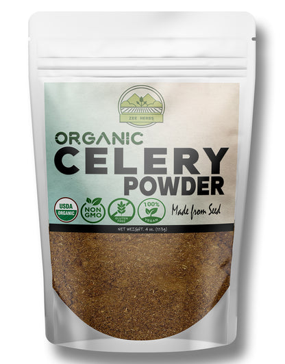 Organic Celery Seed Powder, Apium graveolens