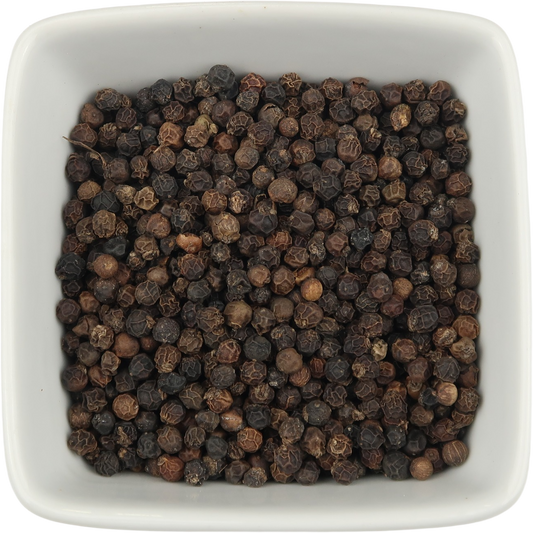 Peppercorn Black, Organic Whole - Piper Nigrum