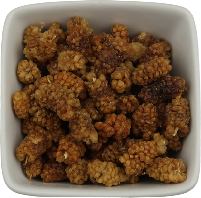 White Mulberries, Organic Whole - Morus Alba