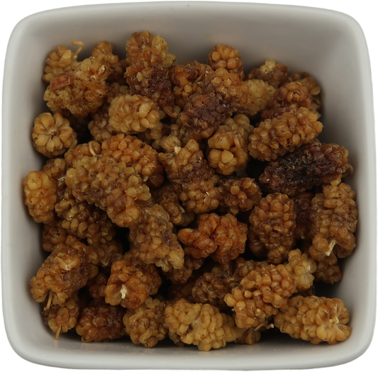 White Mulberries, Organic Whole - Morus Alba