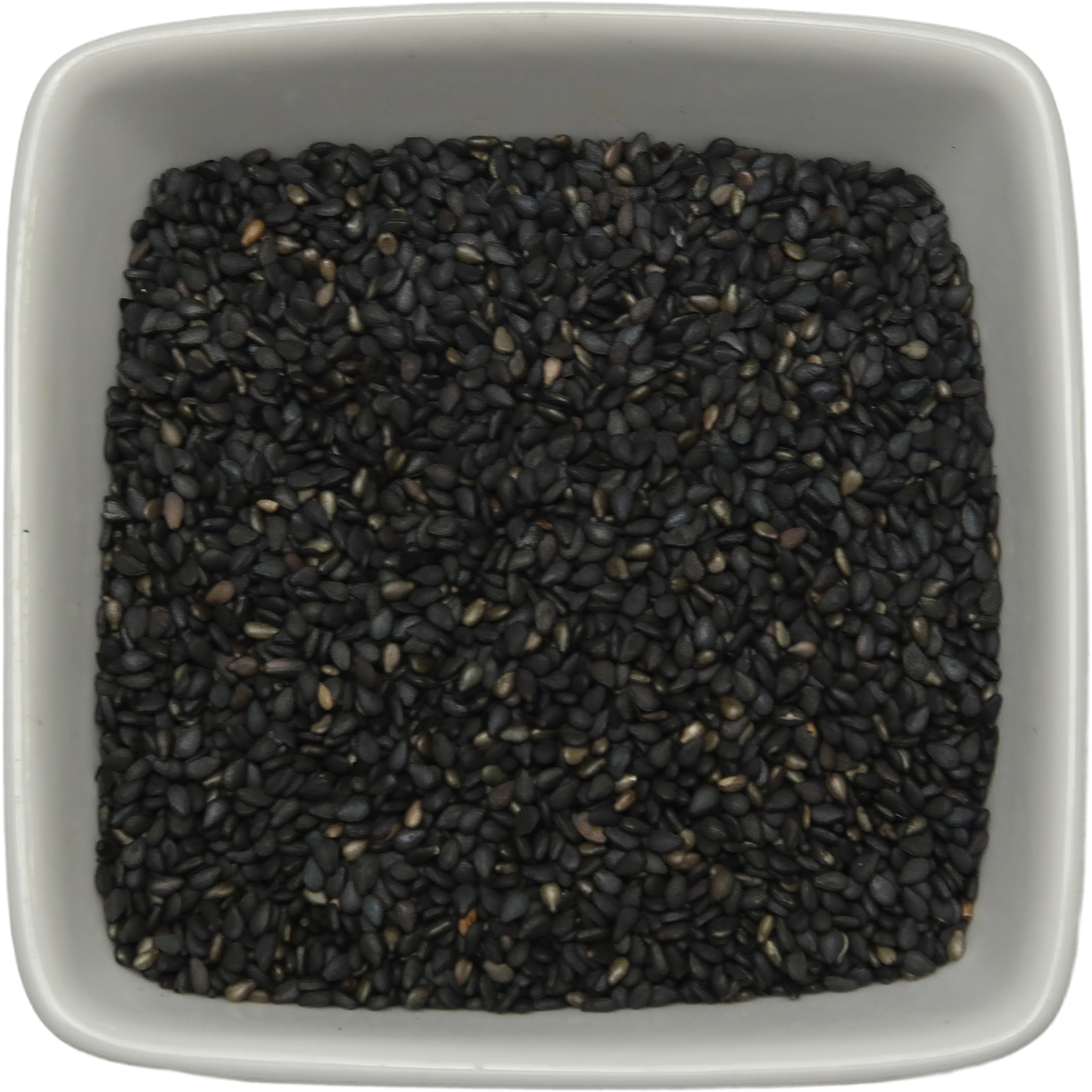 Black Sesame Seeds, Organic Whole - Sesamum Radiatum