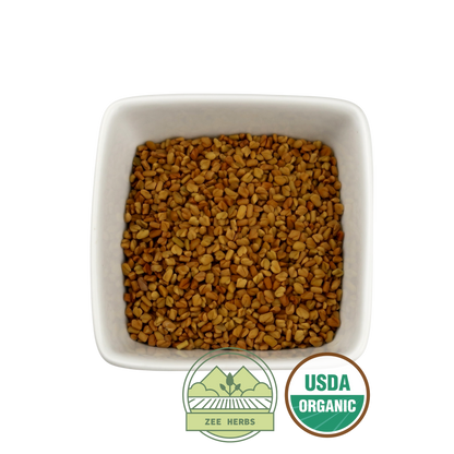 Organic Fenugreek Seed, Whole (Trigonella foenum graecum)