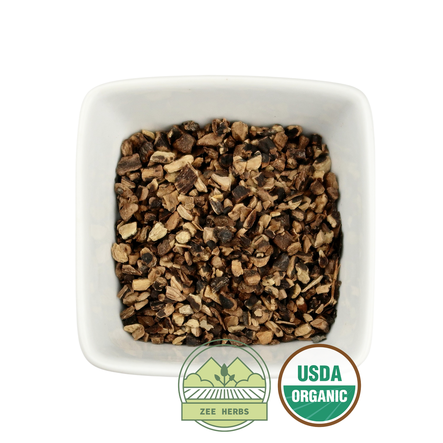 Comfrey Root Organic  Cut & Sifted - Symphytum officinale