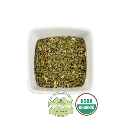 Organic Alfalfa Leaf, Cut & Sifted (Medicago Sativa)