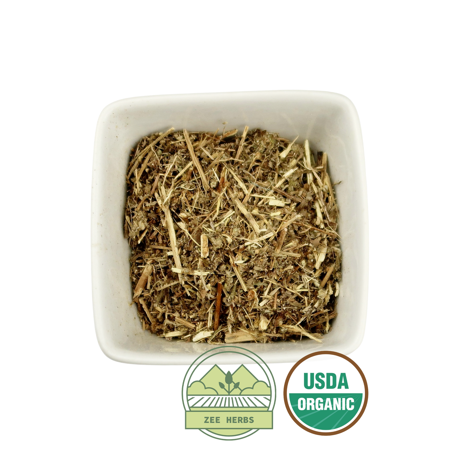 Wormwood Herb, Organic Cut & Sifted - Artemisia absinthium