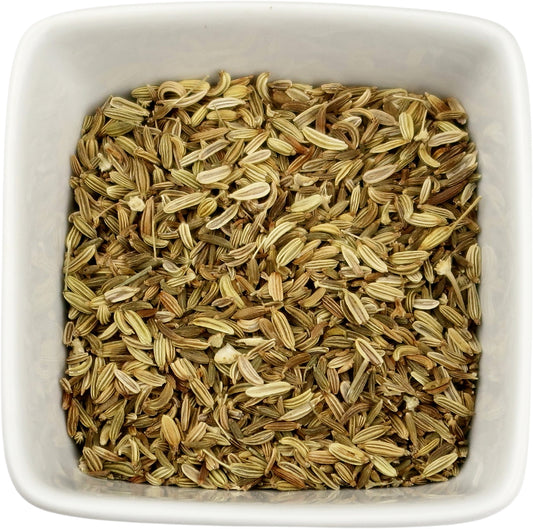 Organic Fennel Seed, Whole (Foeniculum vulgare)