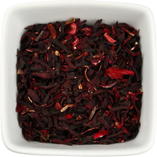 Hibiscus Flower, Organic Cut & Sifted (Hibiscus sabdariffa)