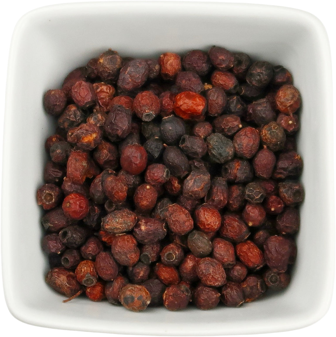 Organic Hawthorn Berry, Whole (Crataegus)