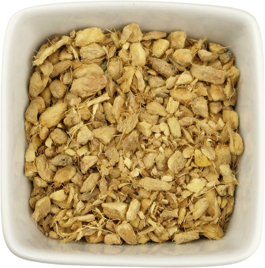 Organic Ginger Root, Cut & Sifted (Zingiber officinale)